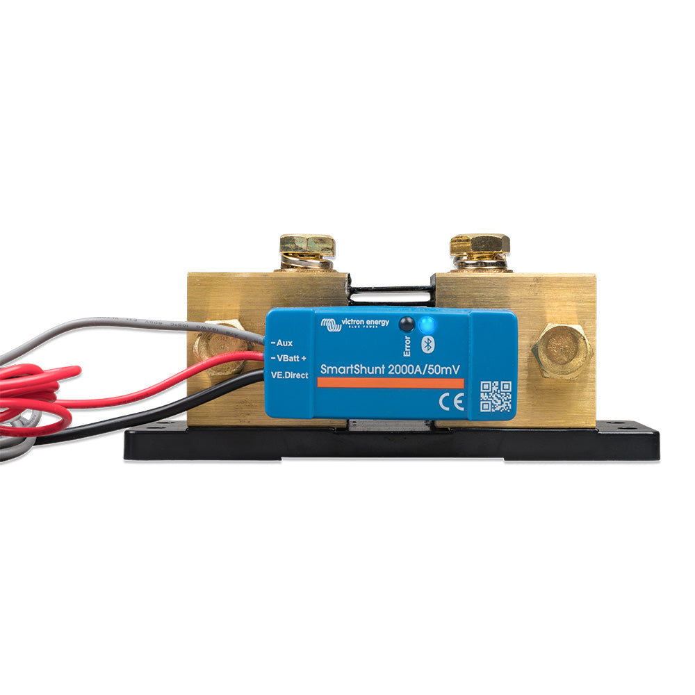 Victron SmartShunt 2000A50MV IP65 Bluetooth Battery Monitor SHU065220050