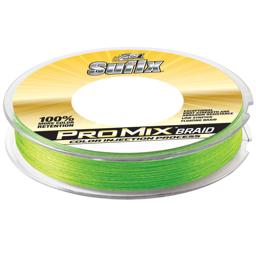 Sufix ProMix Braid  20lb  Neon Lime  300 yds 630120L