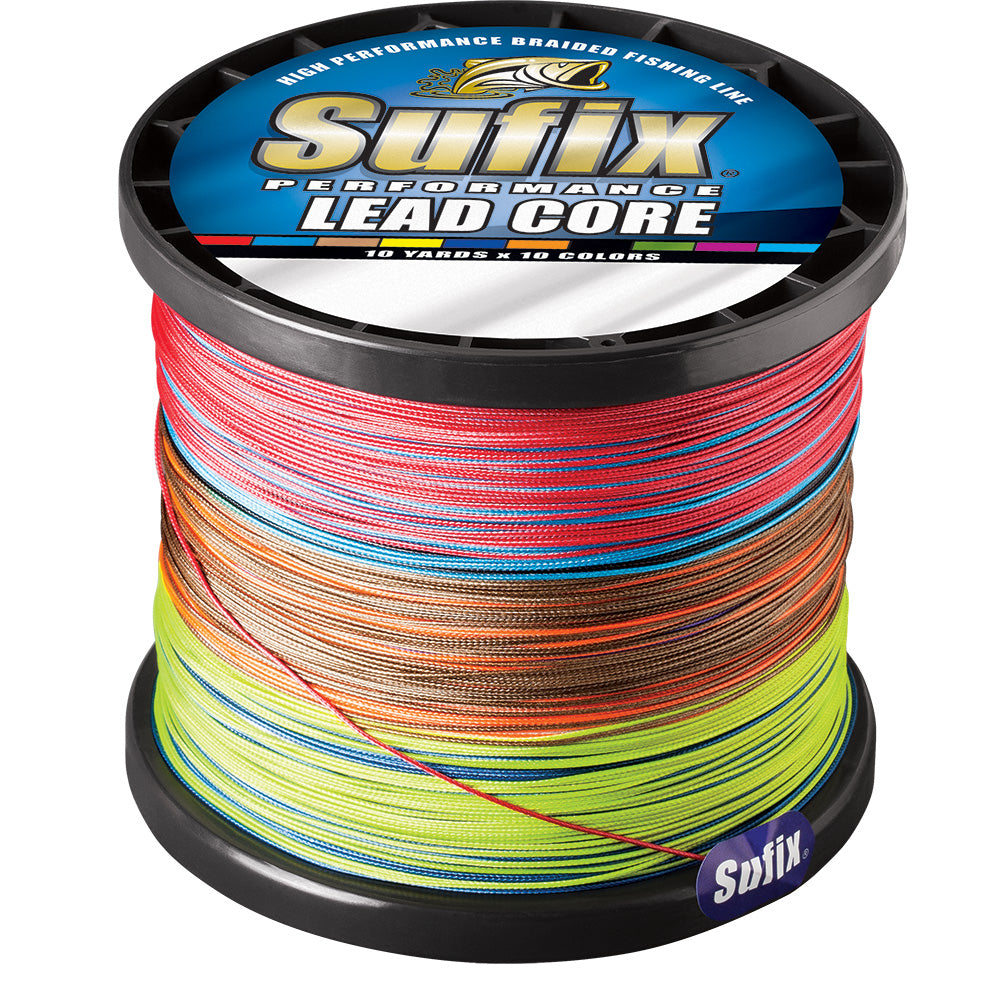 Sufix Performance Lead Core  18lb  10Color Metered  600 yds 668318MC