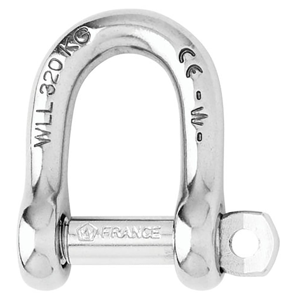 Wichard SelfLocking D Shackle  12mm Diameter  1532 01206