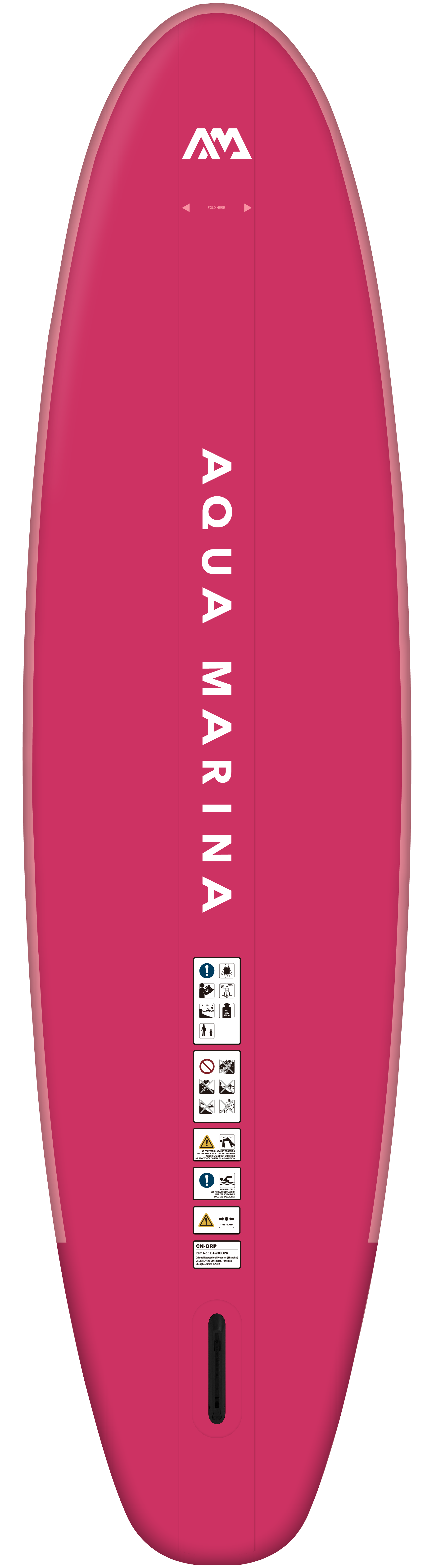 AQUAMARINA Coral Raspberry 10'2" Inflatable Stand-Up Paddle Board BT-23COPR