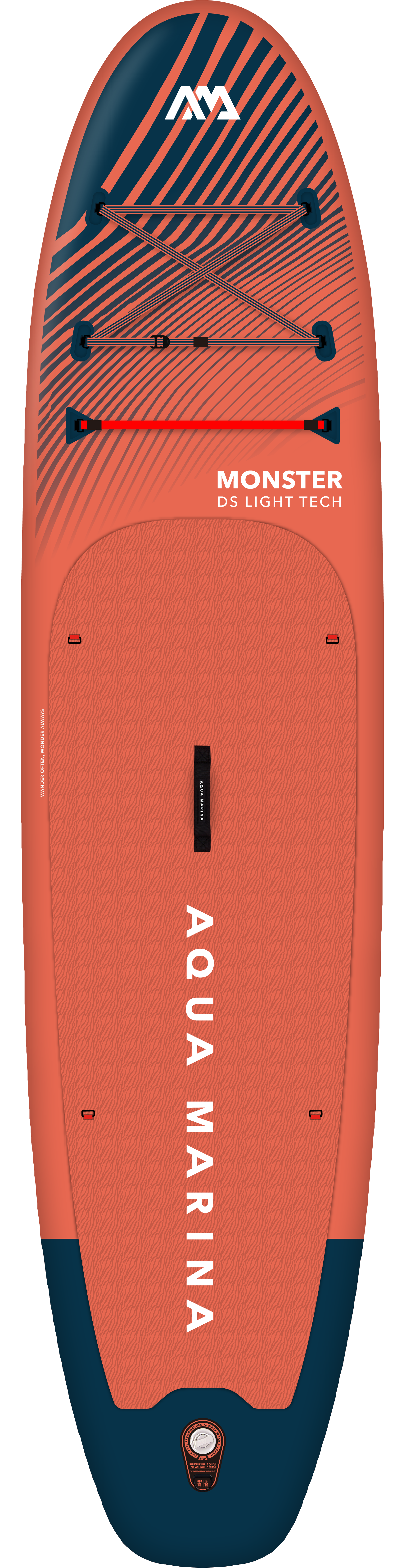 AQUAMARINA Monster 12'0" Inflatable Stand-Up Paddle Board BT-23MOP