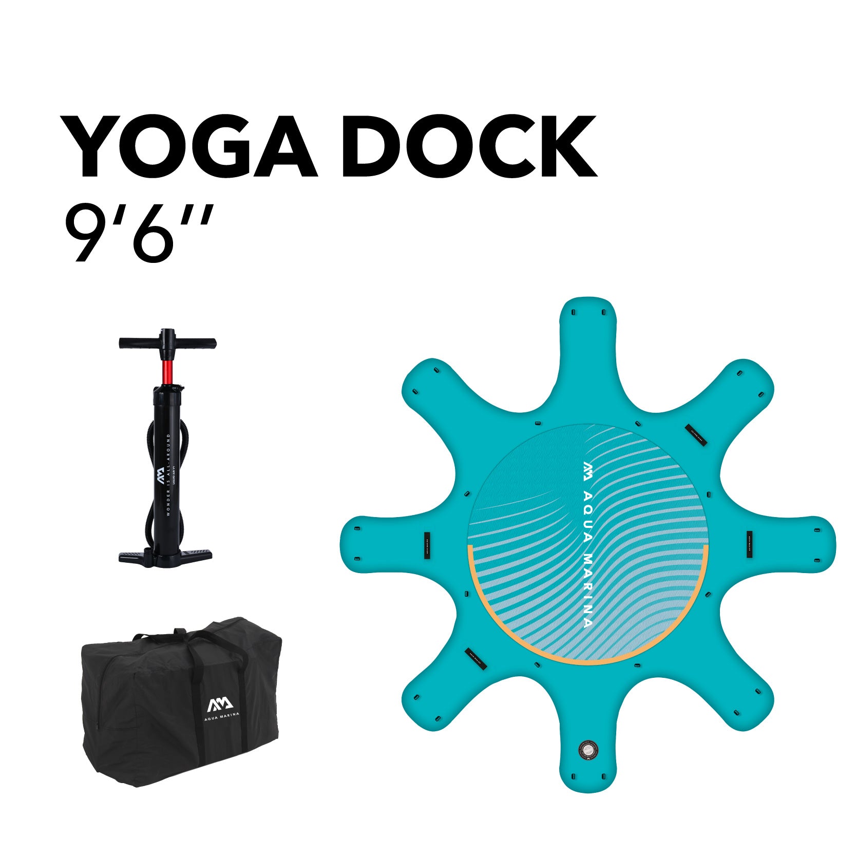AQUAMARINA Yoga Dock 9'6" Inflatable SUP Platform BT-23YD