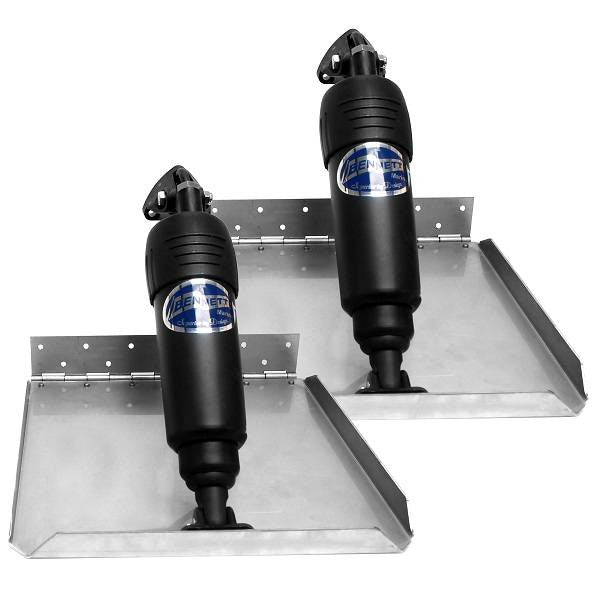 Bennett Marine Trim Tabs 12" x 12" BOLT Electric Trim Tab Kit - Edge Mount BEN-BOLT1212ED