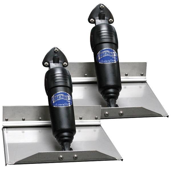 Bennett Marine Trim Tabs 12" x 9" BOLT Electric Trim Tab Kit BEN-BOLT129
