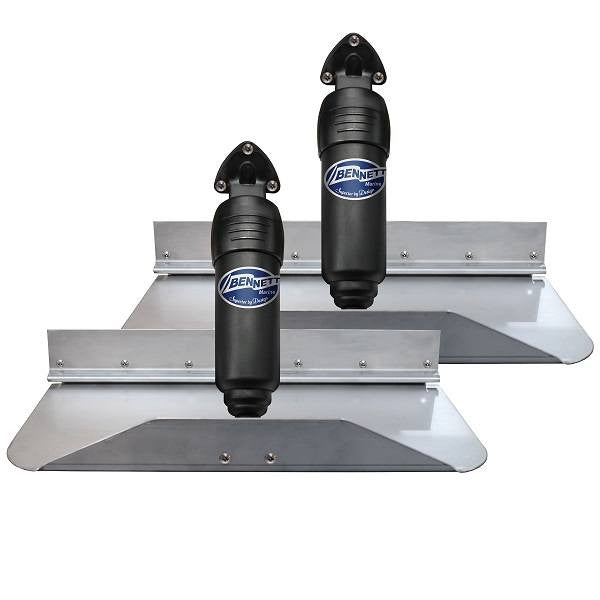 Bennett Marine Trim Tabs 18" x 9" BOLT Electric Trim Tab Kit BEN-BOLT189
