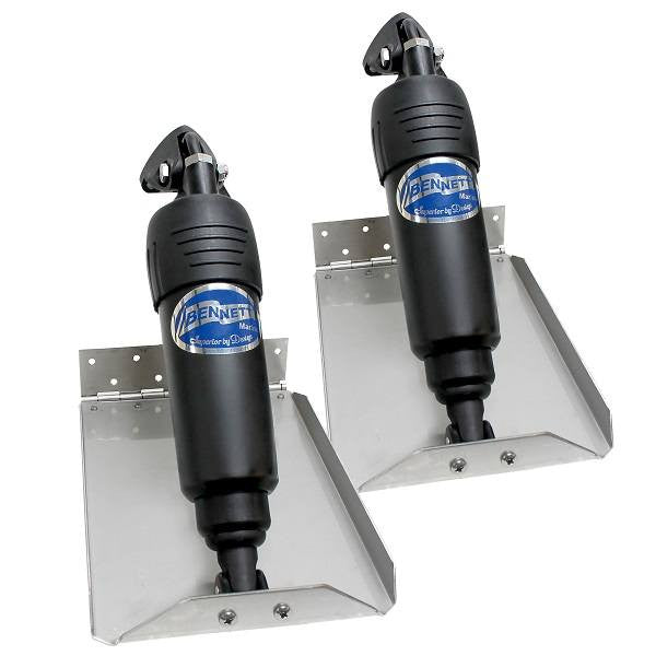 Bennett Marine Trim Tabs 6" x 12" BOLT Electric Trim Tab Kit - Edge Mount BEN-BOLT612ED