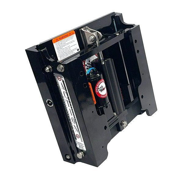 Bob's Machine Shop Jack Plates Machine Action Series Jack Plate - Black Powder Coat BOB-100-106010P-PCGB-NOSPN-NG