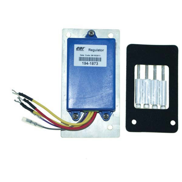 Sierra Mercury Outboard Voltage Regulators CDI 194-1873 Mercury/Mariner Regulator 6 Cyl. (40-Amp) SIE-18-99442