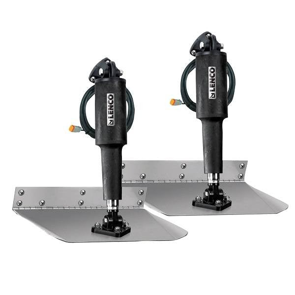 Lenco Trim Tabs Trim Tabs 9" x 9" Electric Trim Tab Kit without Switch LEN-15000-101
