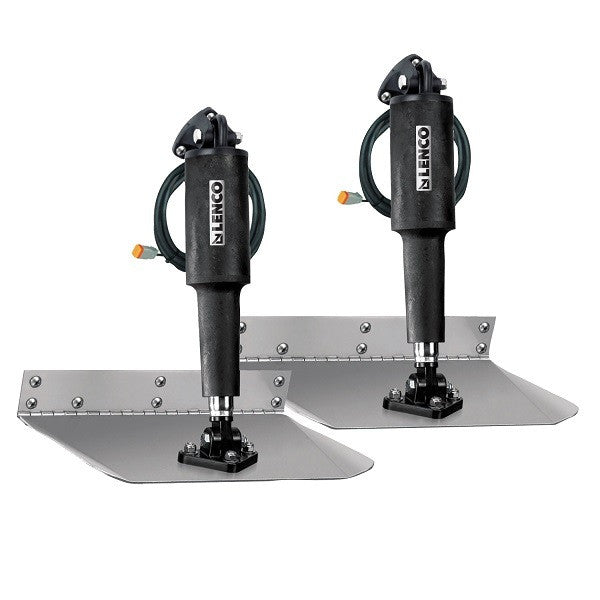 Lenco Trim Tabs Trim Tabs 9" x 18" Electric Trim Tab Kit without Switch LEN-15002-101