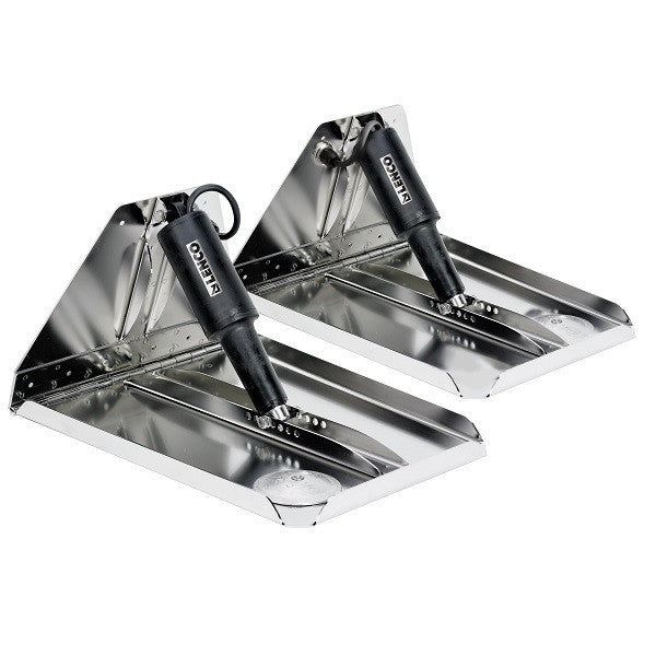 Lenco Trim Tabs Trim Tabs Heavy Duty Performance 12" x 12" Electric Trim Tab Kit LEN-15041-101