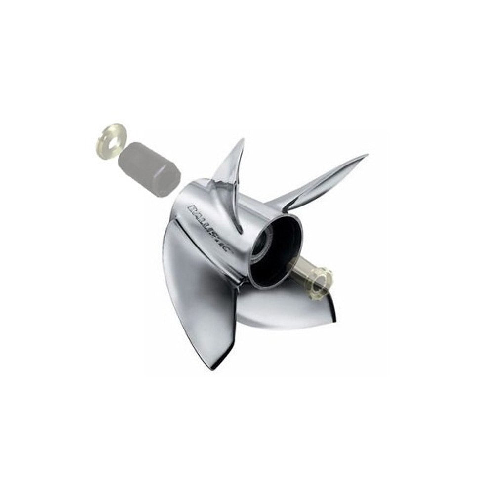 Michigan Wheel Evinrude Outboard Propellers Ballistic 4 Blade 14-1/8x 25P Propeller 963525 MIW-963525