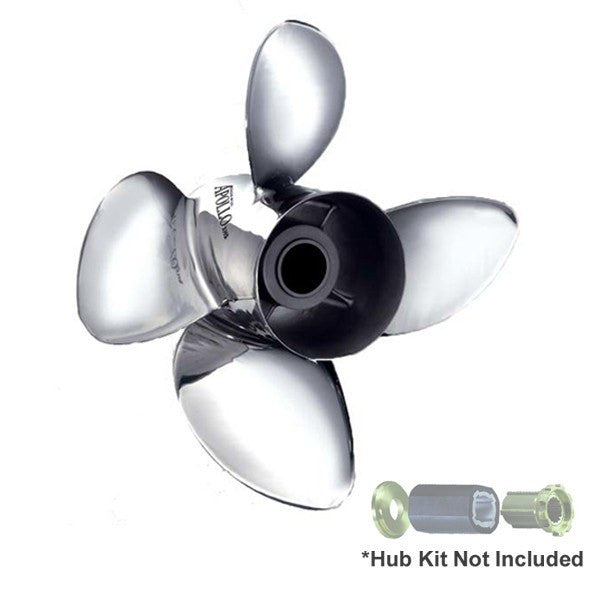 Michigan Wheel Evinrude Outboard Propellers Apollo 4 Blade 14-5/8x 16P Propeller 993203 MIW-993203