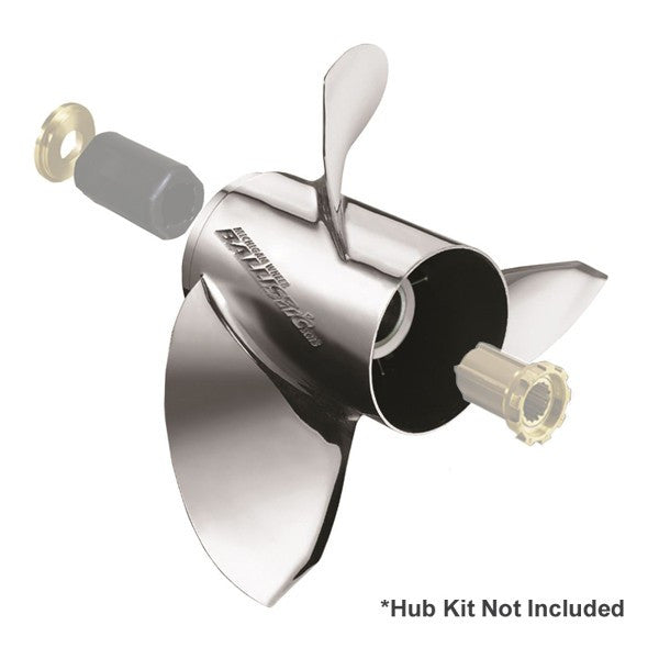Michigan Wheel Evinrude Outboard Propellers Ballistic 3 Blade 14-3/4x 17P Propeller 933517 MIW-933517