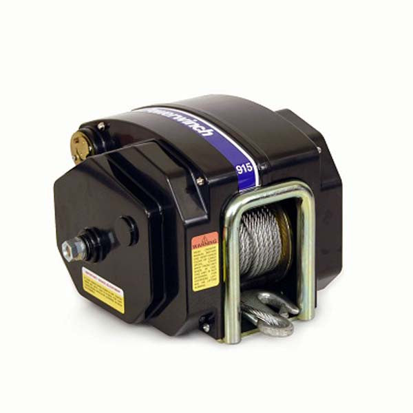 Powerwinch Electric Trailer Winches 12V Marine Boat Trailer Winch 915, 9500 lb POW-P77915