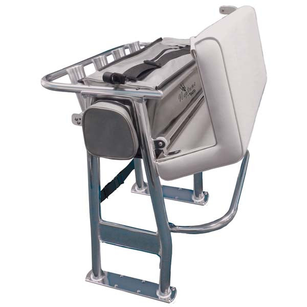 Taco Marine Offshore Boat Seats Neptune II Leaning Post w/ Removable Soft Pack Storage TAC-L10-1003-1