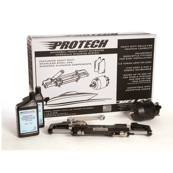 Uflex USA Hydraulic Steering Kits PROTECH 3.1 Hydraulic Outboard Steering System UFX-PROTECH 3.1