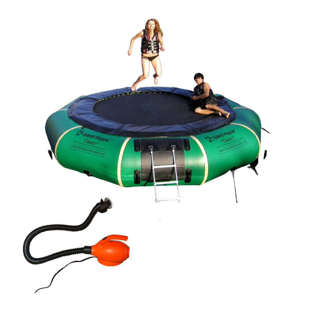 Island Hopper 15 Classic Water Trampoline 15'PVCTUBE GR