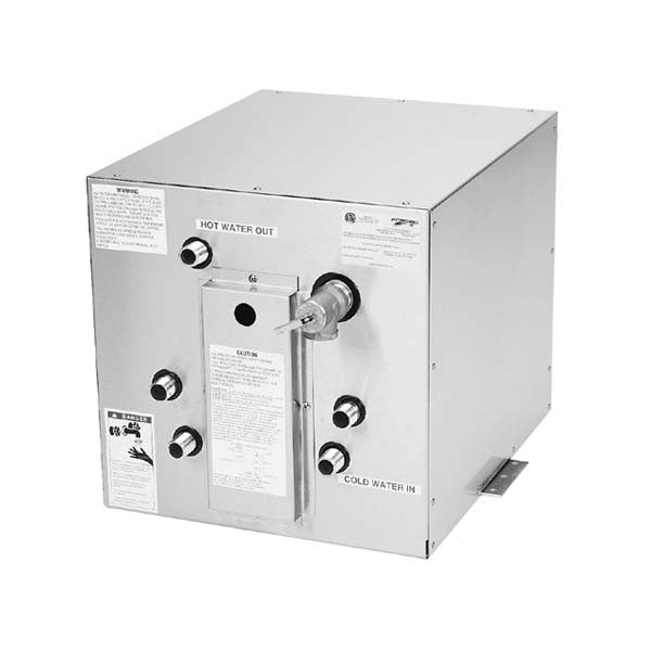 Kuuma Marine Water Heaters 120V 6 Gallon Water Heater - Side Mount, Front Heat Exchange KUU-11810
