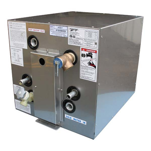 Kuuma Marine Water Heaters 120V 11 Gallon Water Heater - Front Mount, Front Heat Exchange KUU-11841