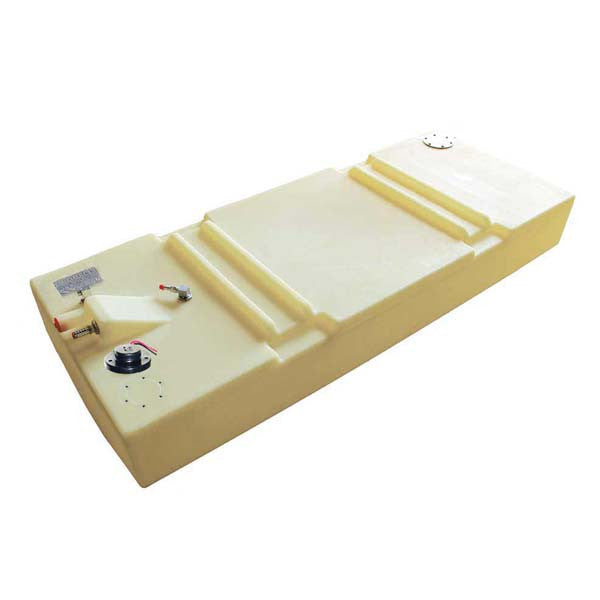 Moeller Marine Permanent Fuel Tanks 60 Gallon Below Deck Permanent Belly Style Fuel Tank MOE-032560