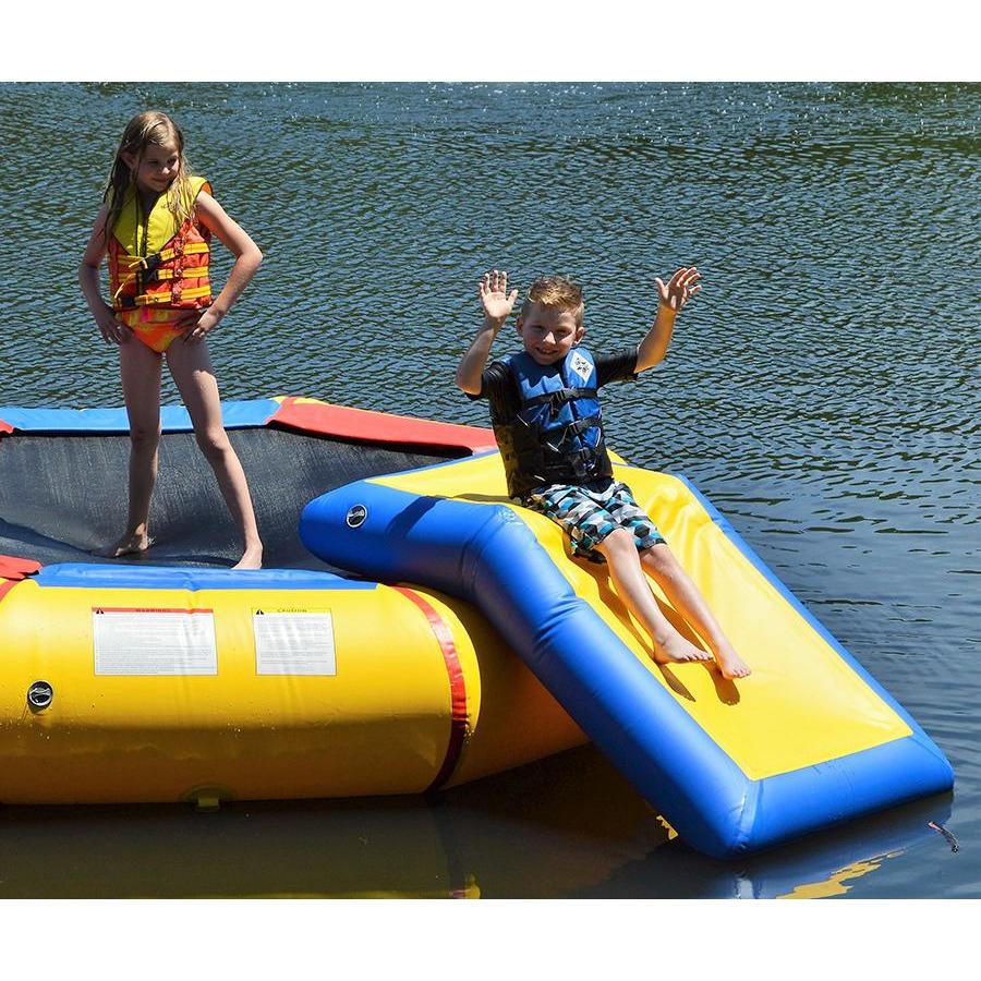 Island Hopper 13′ Bounce-N-Splash Padded Water Bouncer 13'BNS