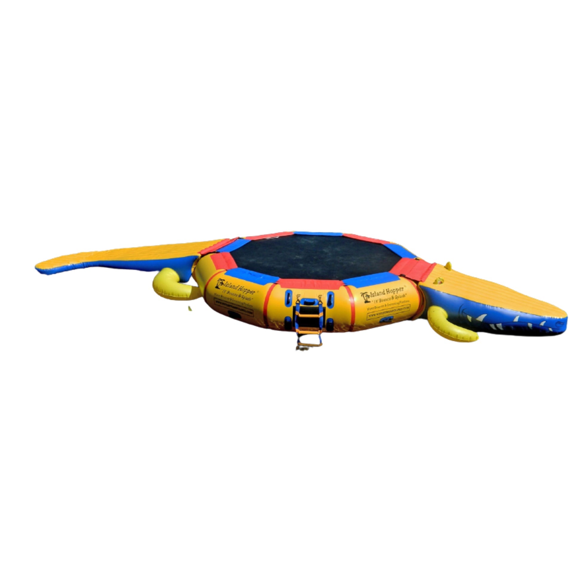 Island Hopper 13′ Gator Monster Water Bouncer Water Park  GWPARK13