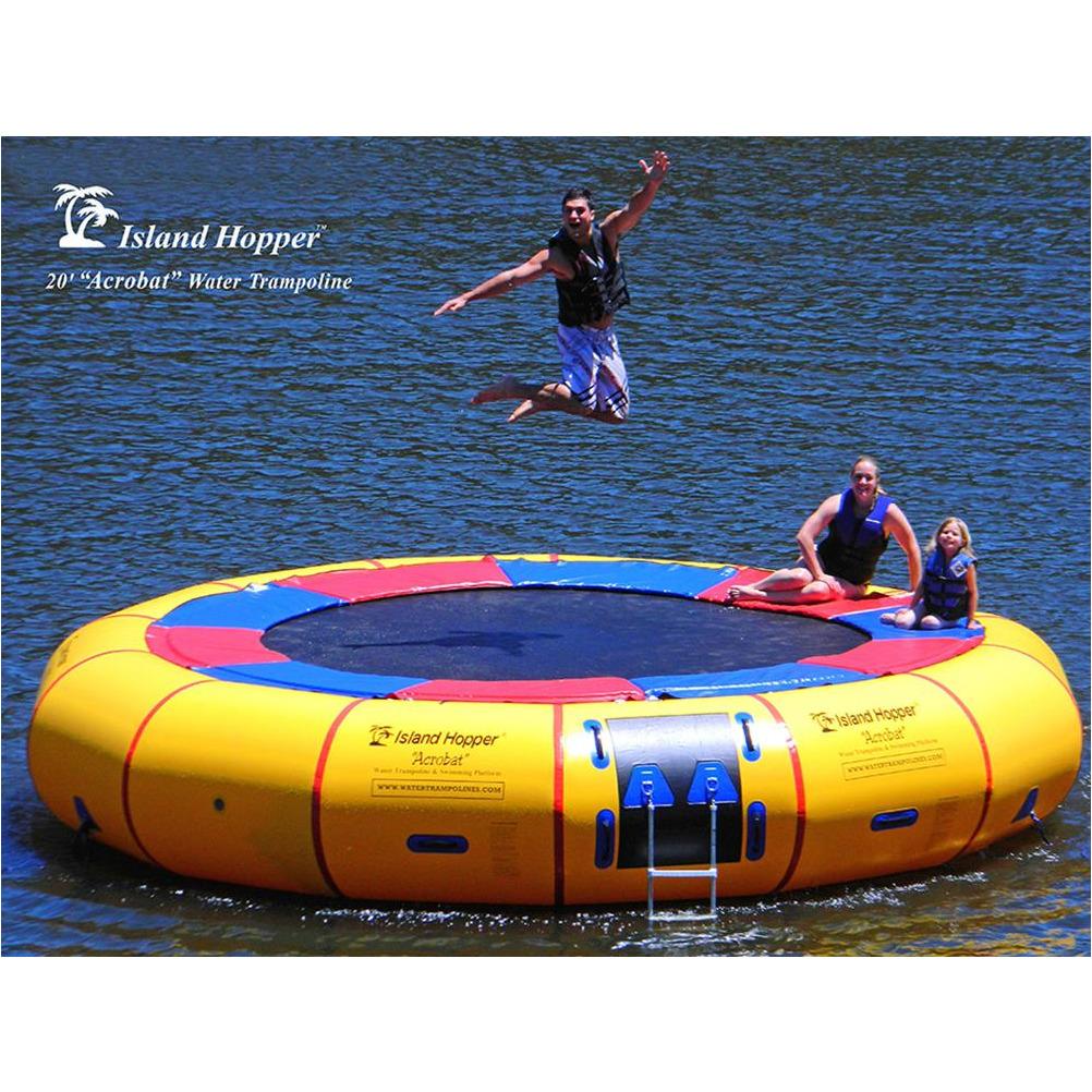 Island Hopper 20' Acrobat Water Trampoline 20PVCTUBE